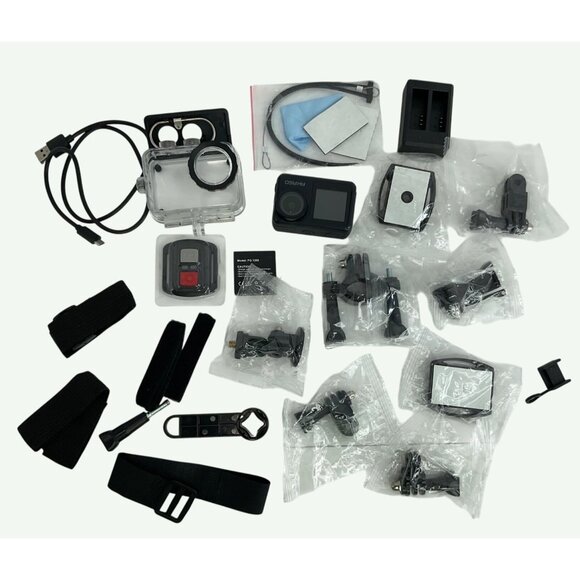 Akaso Brave 7 LE Action Camera Touch Screen EIS 2.0 Zoom Waterproof (damaged) - Picture 3 of 5